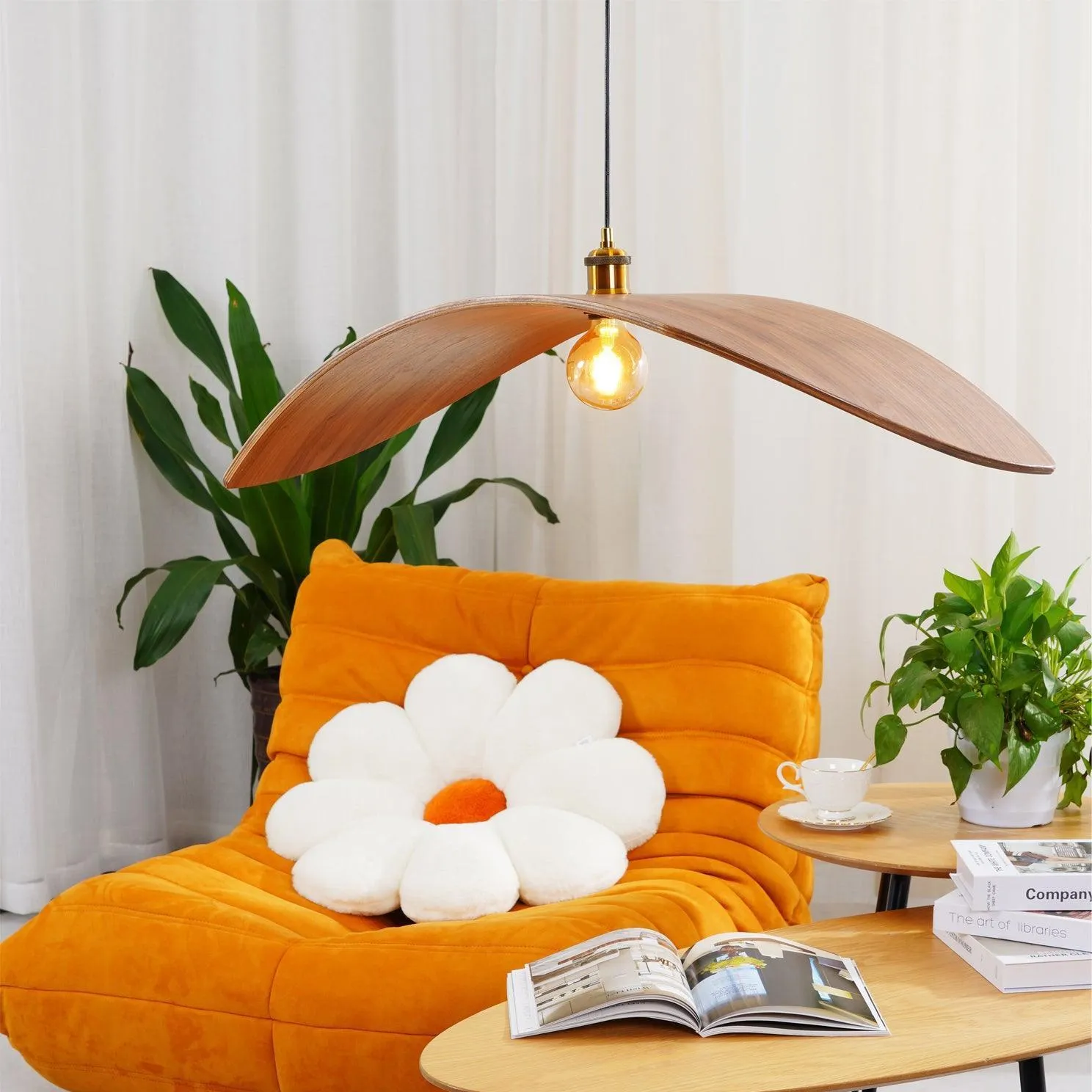 Libelle Wood Pendant Lamp