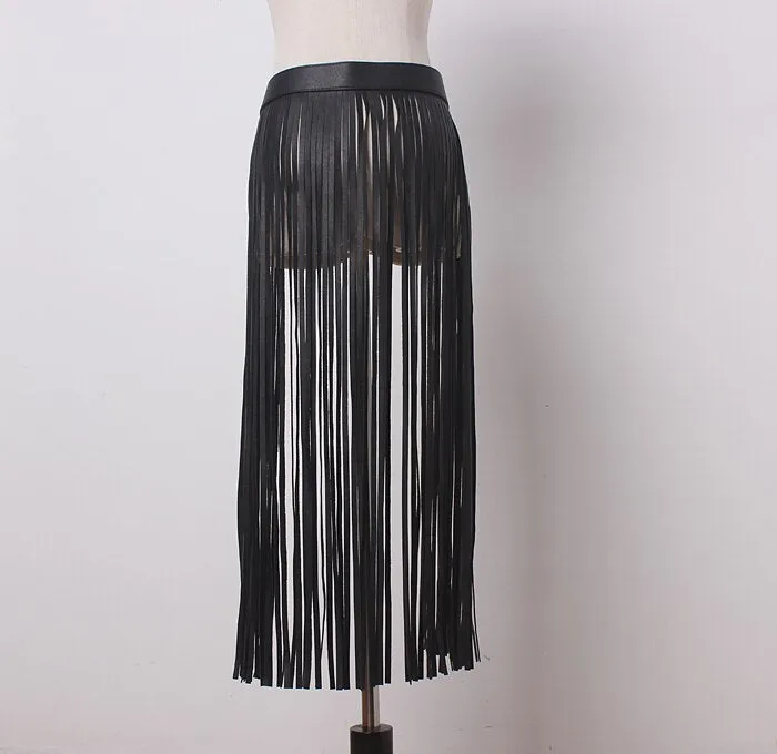 Long Tassel Belt