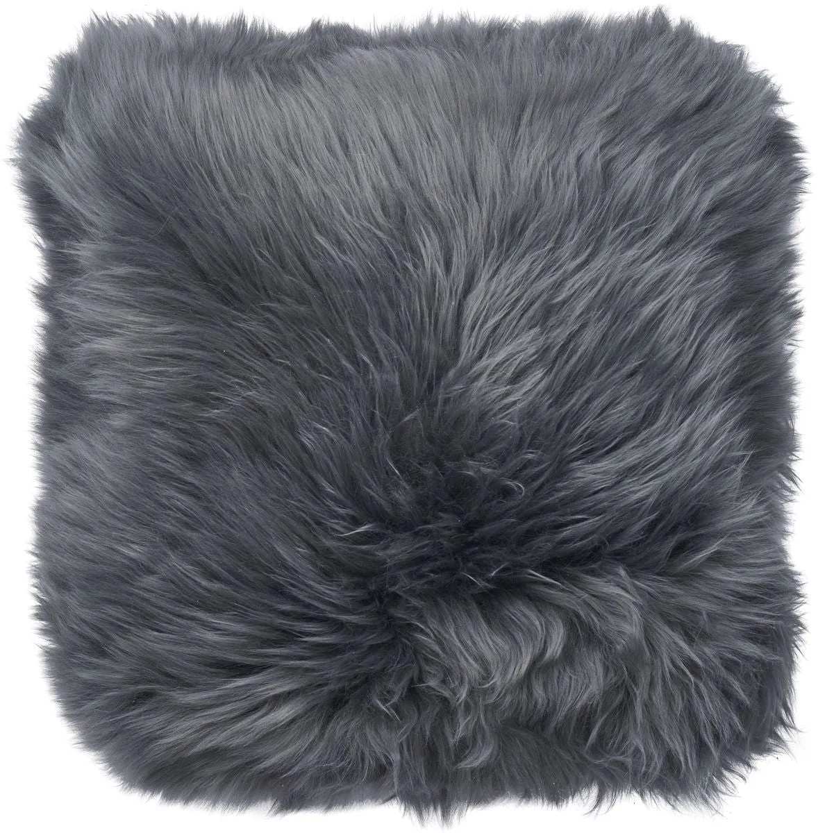 Long-Wool Sheepskin Cushion | Doublesided | New Zealand | 45x45 cm