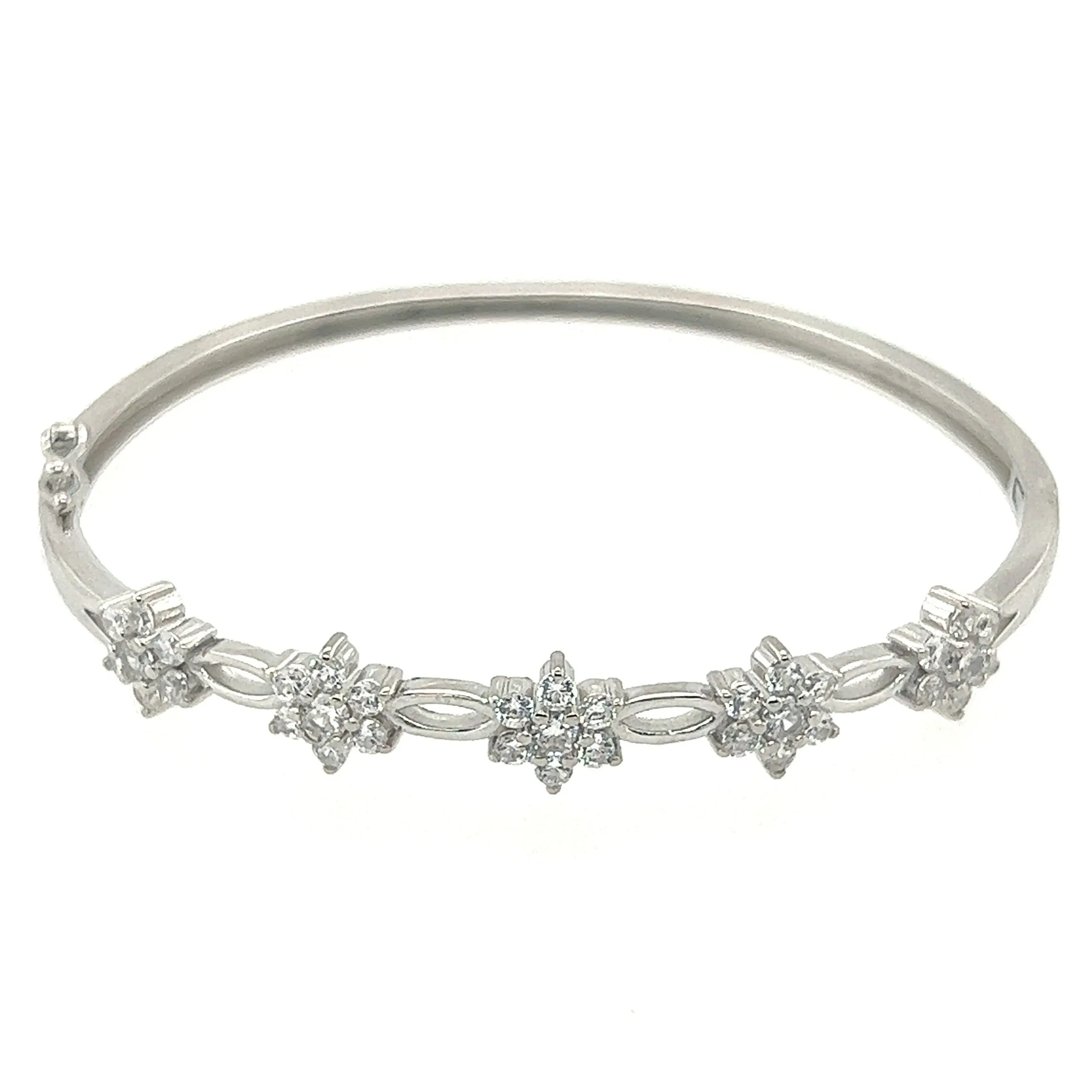 M50 Flower CZ Bracelet