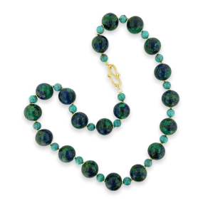 Malachite, Azurite & Turquoise Necklace