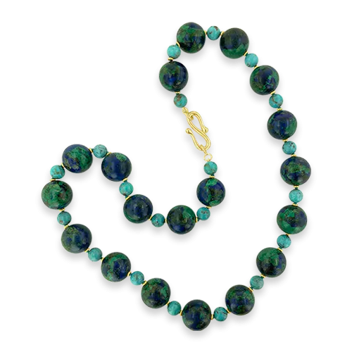 Malachite, Azurite & Turquoise Necklace