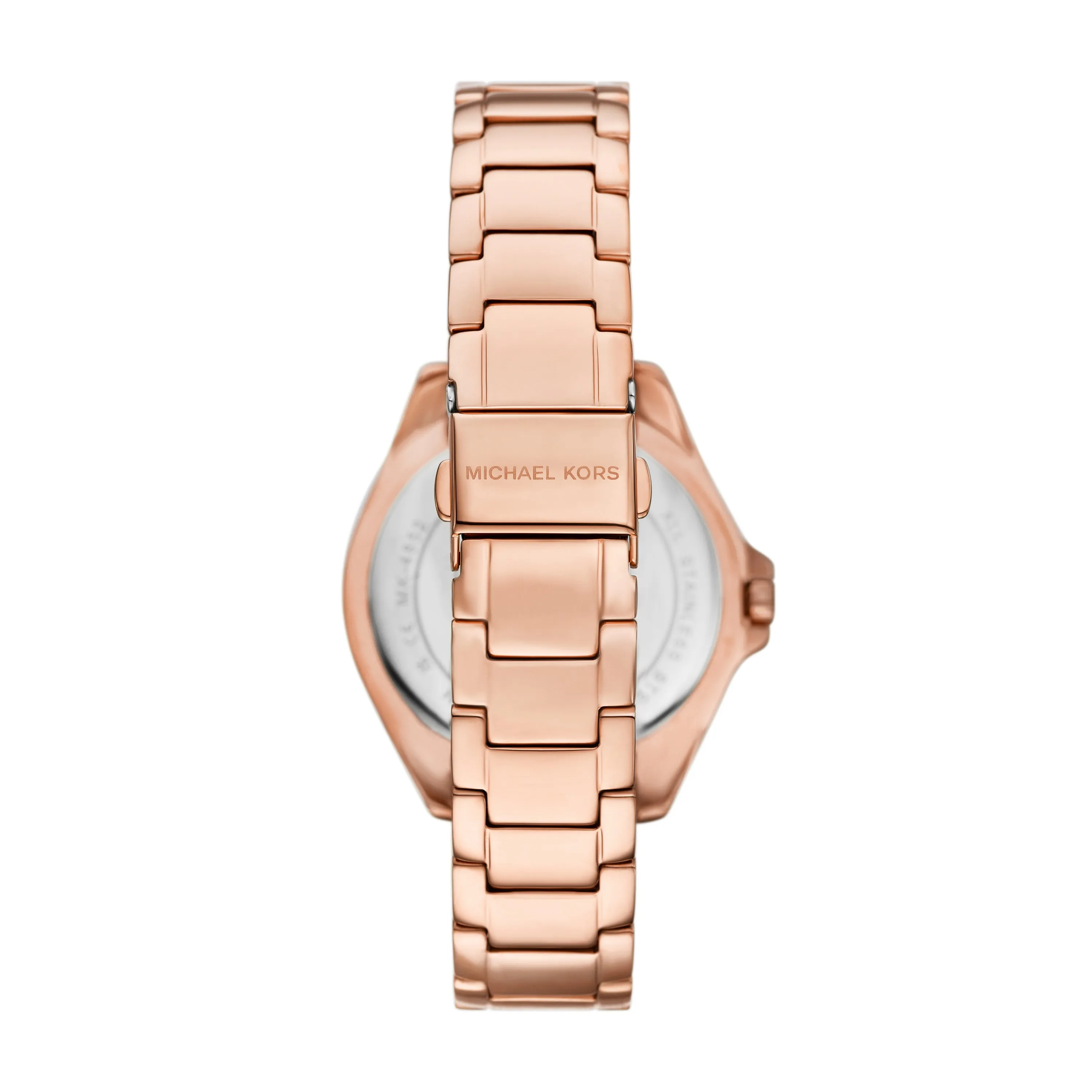 Michael Kors Kacie Three-Hand Rose Gold-Tone Stainless Steel Watch MK4853