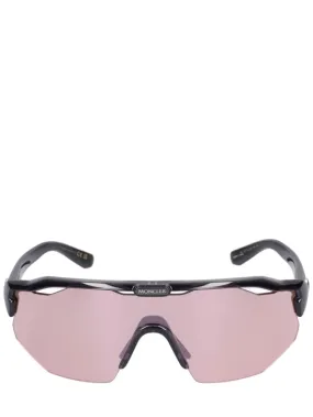 Moncler   Shield acetate mask sunglasses 