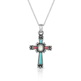 Montana Silversmiths Faith Beaming Cross Necklace