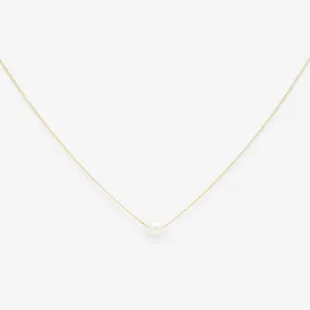 N5501P | Solitary Pearl Necklace