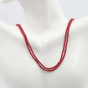 Natural Coral Beads Coral Necklace Italian Coral beads Red Coral Beads Antique Coral Beads Natural Coral Bead Necklace 15" SKU: 6142617