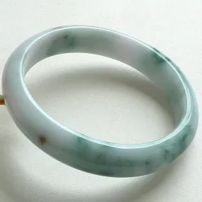 Natural Jade Bangle Jadeite Bangle Internal Diameter 54X48.5mm BER482