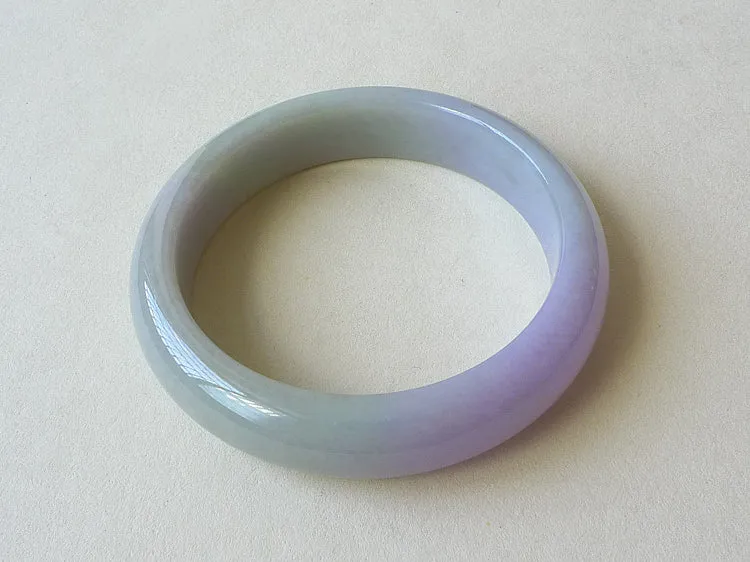 Natural Jade Bangle Jadeite Bangle Internal Diameter 57.5mm BER270