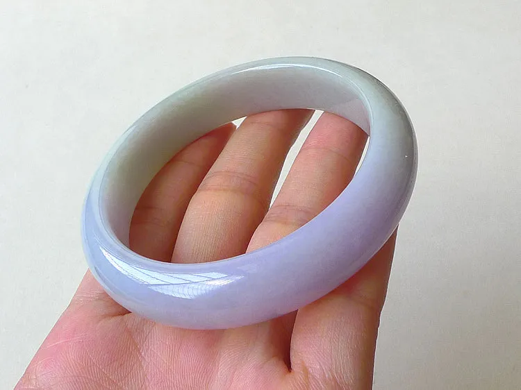 Natural Jade Bangle Jadeite Bangle Internal Diameter 57.5mm BER270