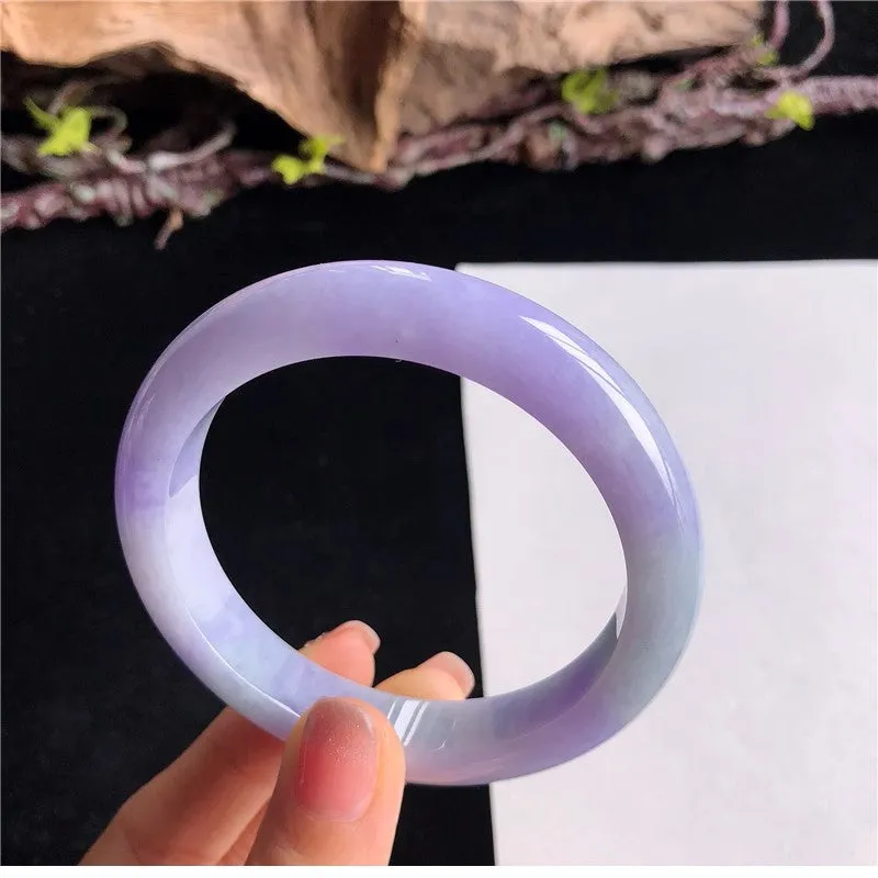 Natural Jade Bangle Jadeite Bangle Internal Diameter 57.8mm 1P51027