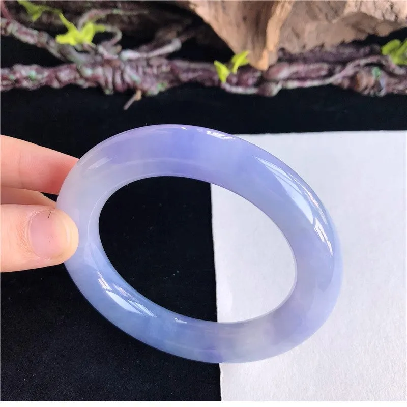 Natural Jade Bangle Jadeite Bangle Internal Diameter 58.6mm 2P91123