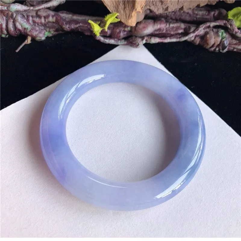 Natural Jade Bangle Jadeite Bangle Internal Diameter 58.6mm 2P91123