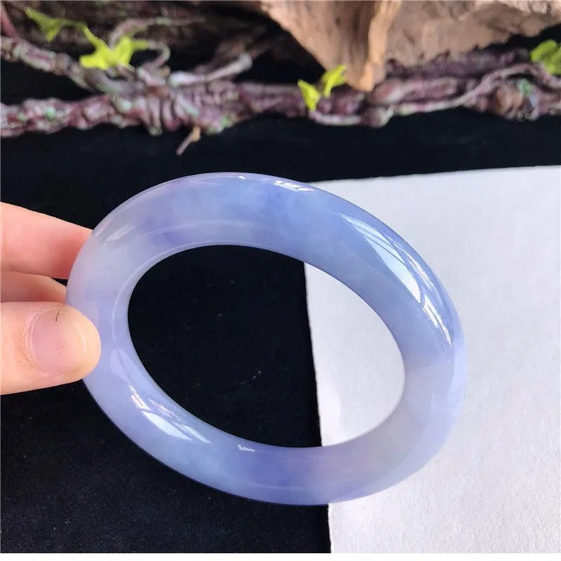 Natural Jade Bangle Jadeite Bangle Internal Diameter 58.6mm 2P91123