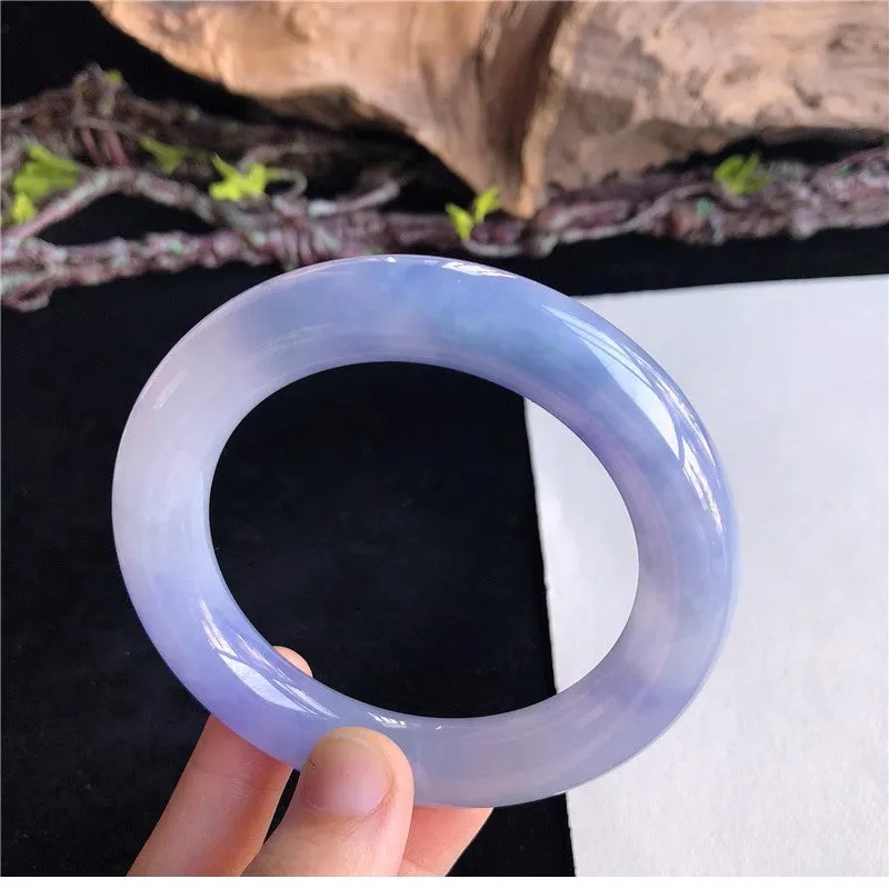 Natural Jade Bangle Jadeite Bangle Internal Diameter 58.6mm 2P91123