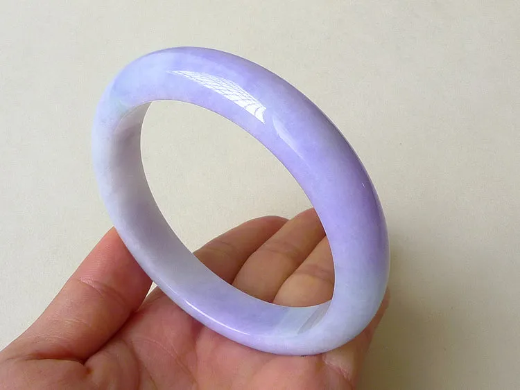 Natural Jade Bangle Jadeite Bangle Internal Diameter 59.5mm BER116