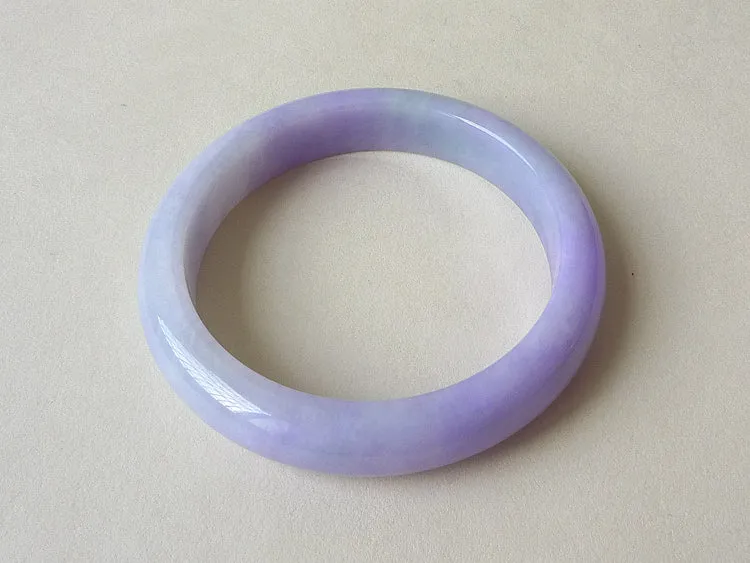 Natural Jade Bangle Jadeite Bangle Internal Diameter 59.5mm BER116