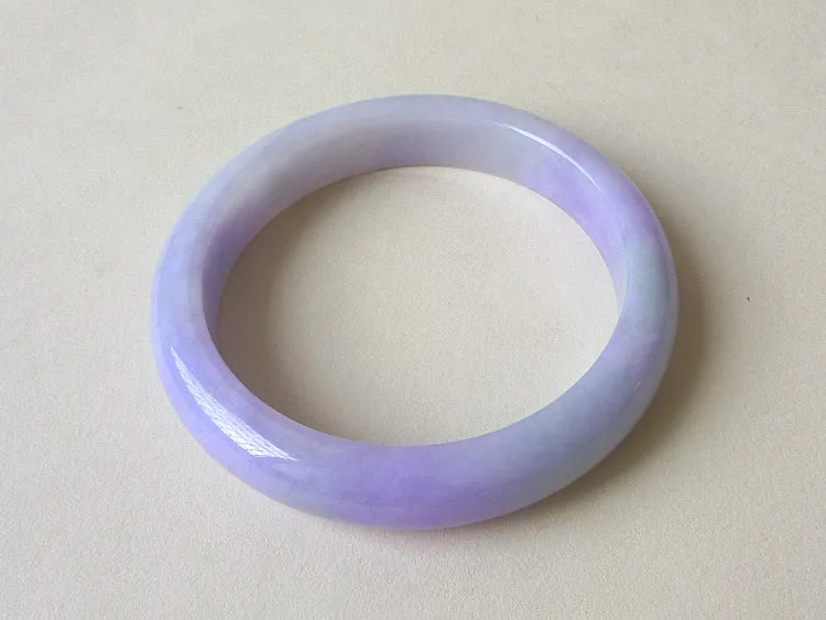 Natural Jade Bangle Jadeite Bangle Internal Diameter 59.5mm BER116