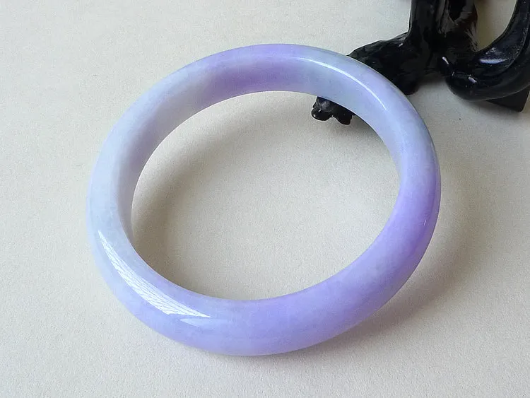 Natural Jade Bangle Jadeite Bangle Internal Diameter 59.5mm BER116