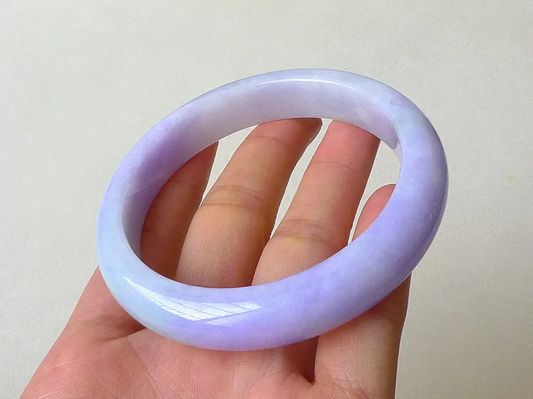 Natural Jade Bangle Jadeite Bangle Internal Diameter 59.5mm BER116