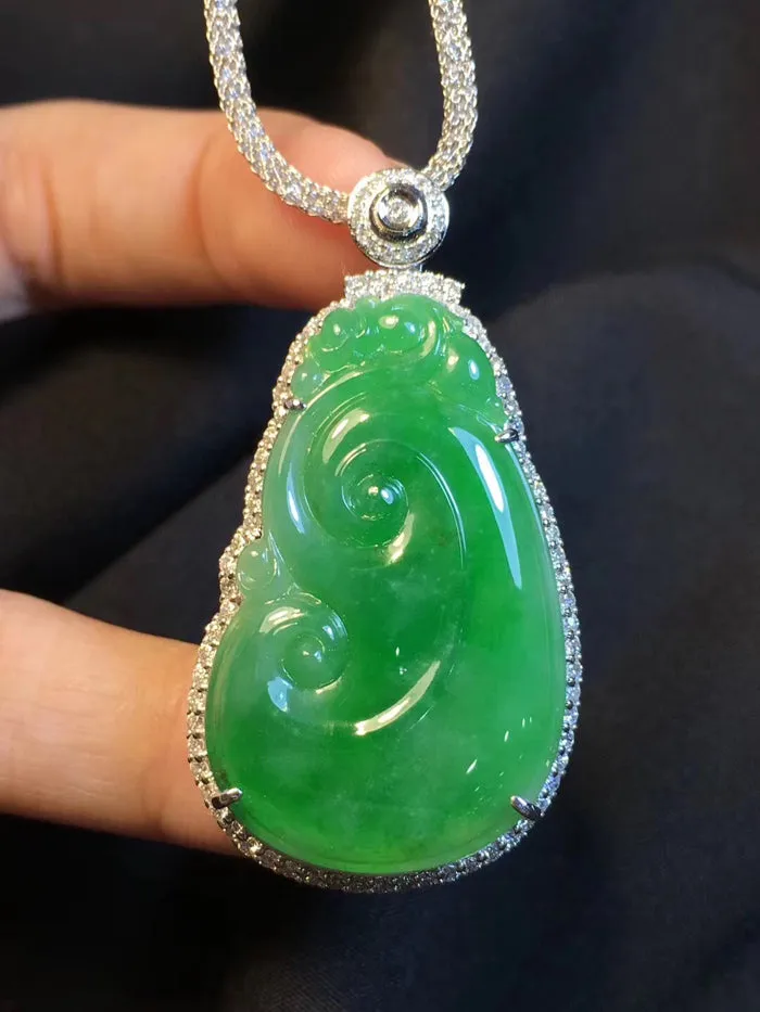 Natural Jade Pendant Jadeite Pendant NPT053