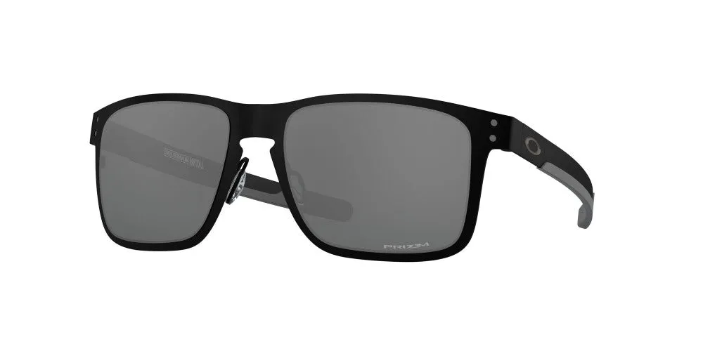 Oakley Mens Holbrook Metal Matte Black Frames - Prizm Black Lens - Non-Polarized Sunglasses