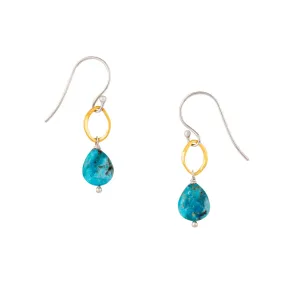 Orbit Earrings in Turquoise