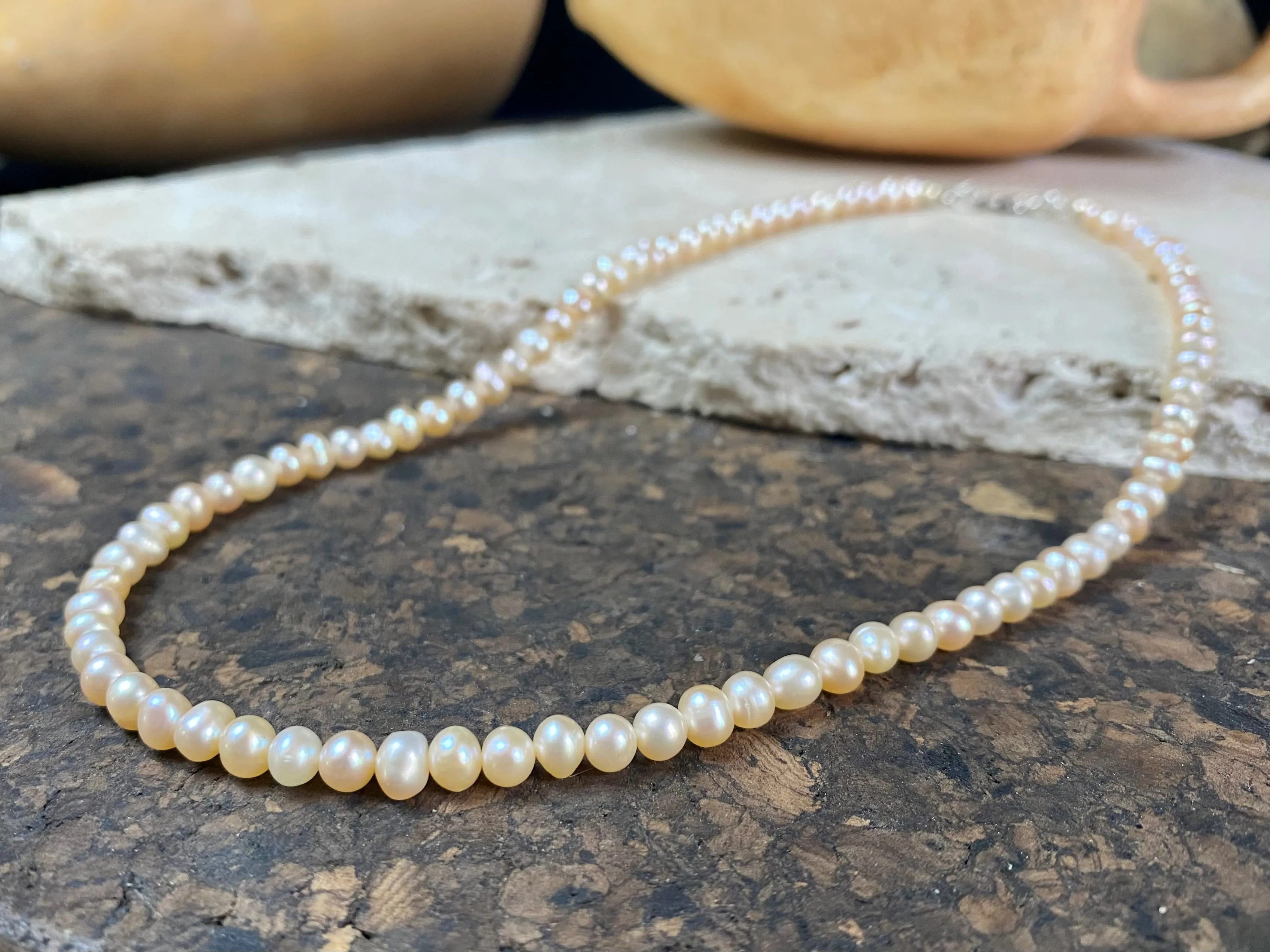 Pearl Choker Necklace