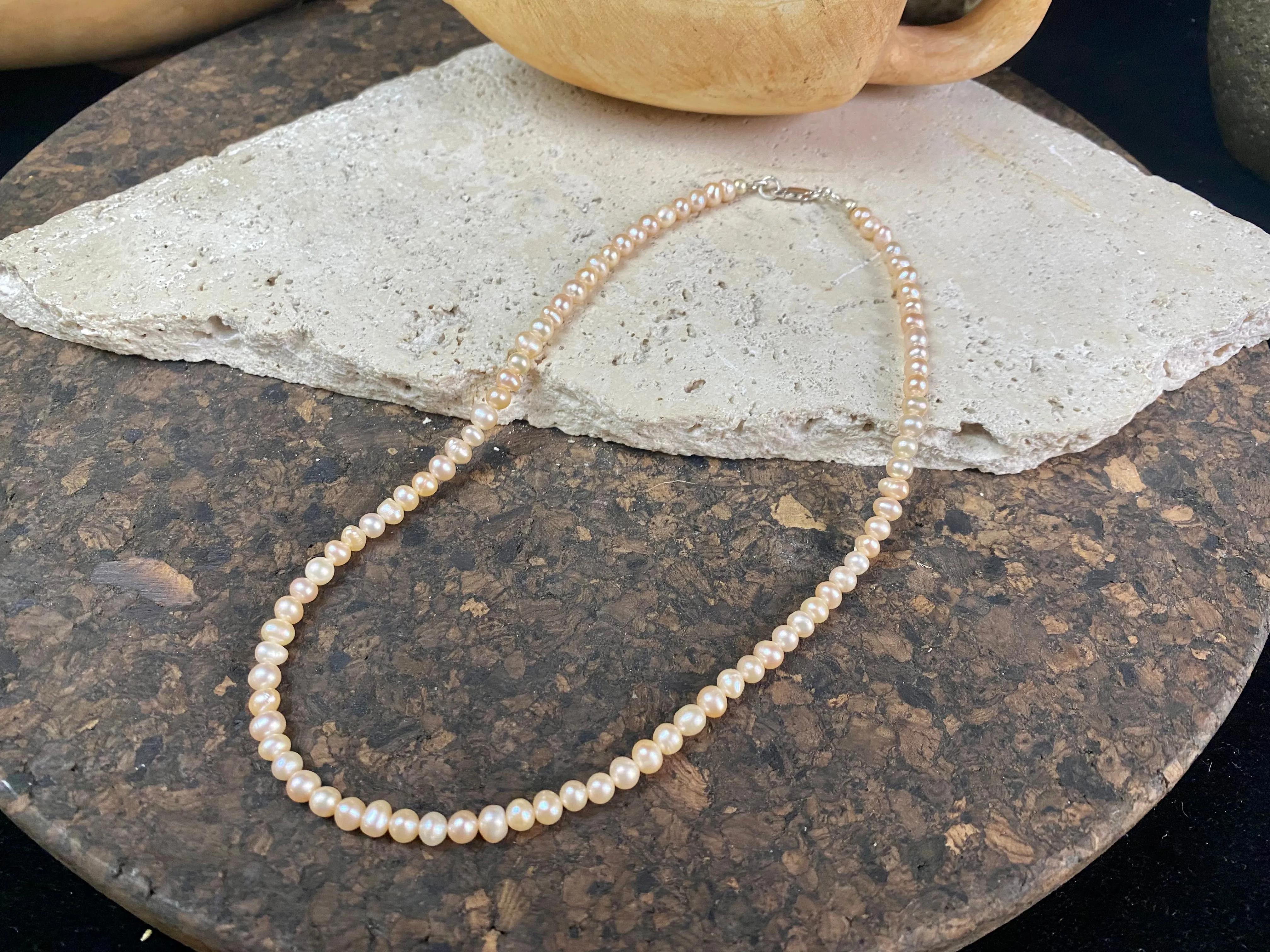 Pearl Choker Necklace