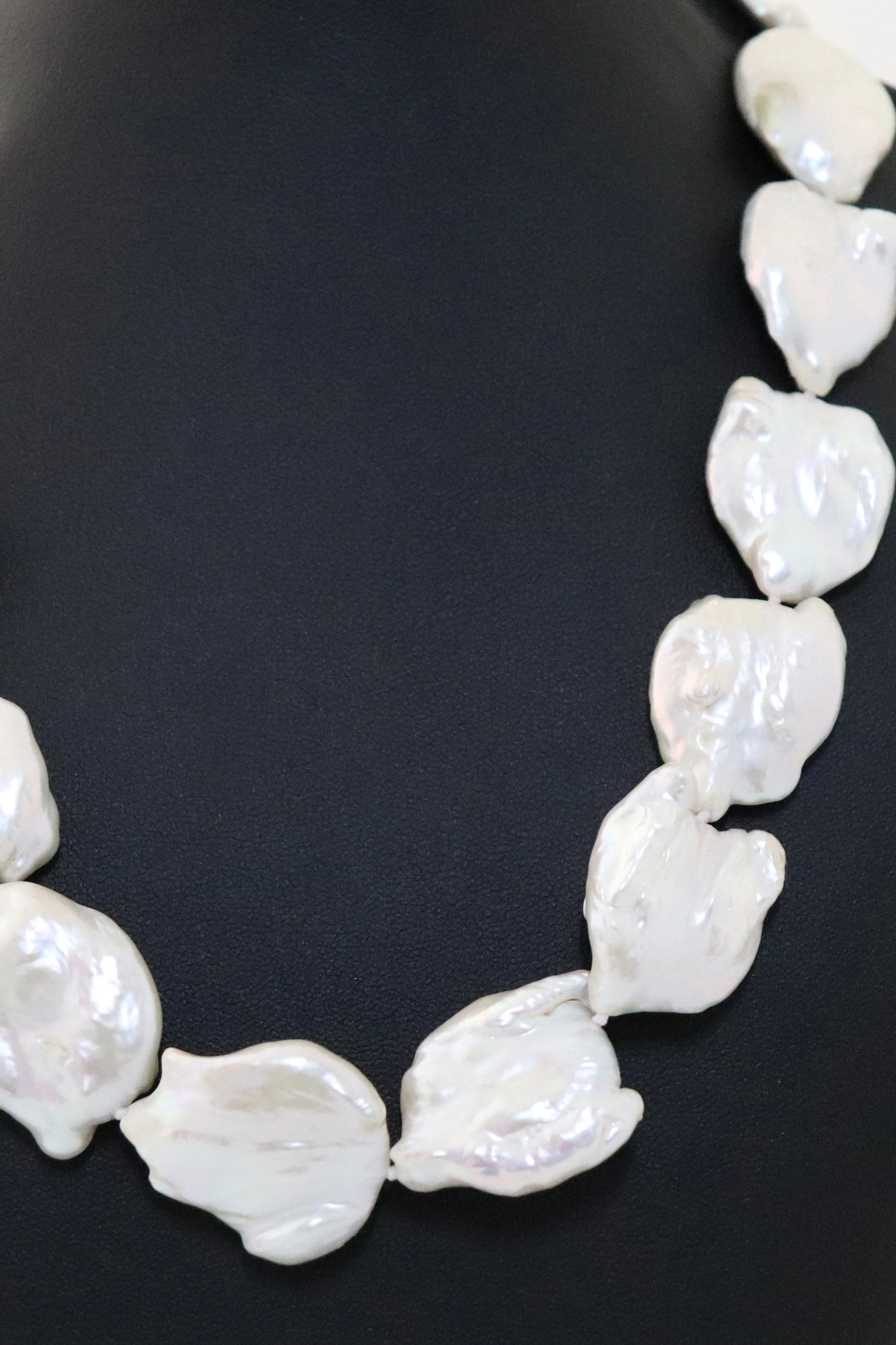 Pearl Necklace - P11 Large Baroque Pearls