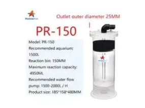 Red Starfish Pr-150 Phosban Reactor for Marine Coral Tank