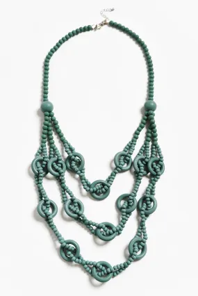 Riina Turquoise Beaded Necklace