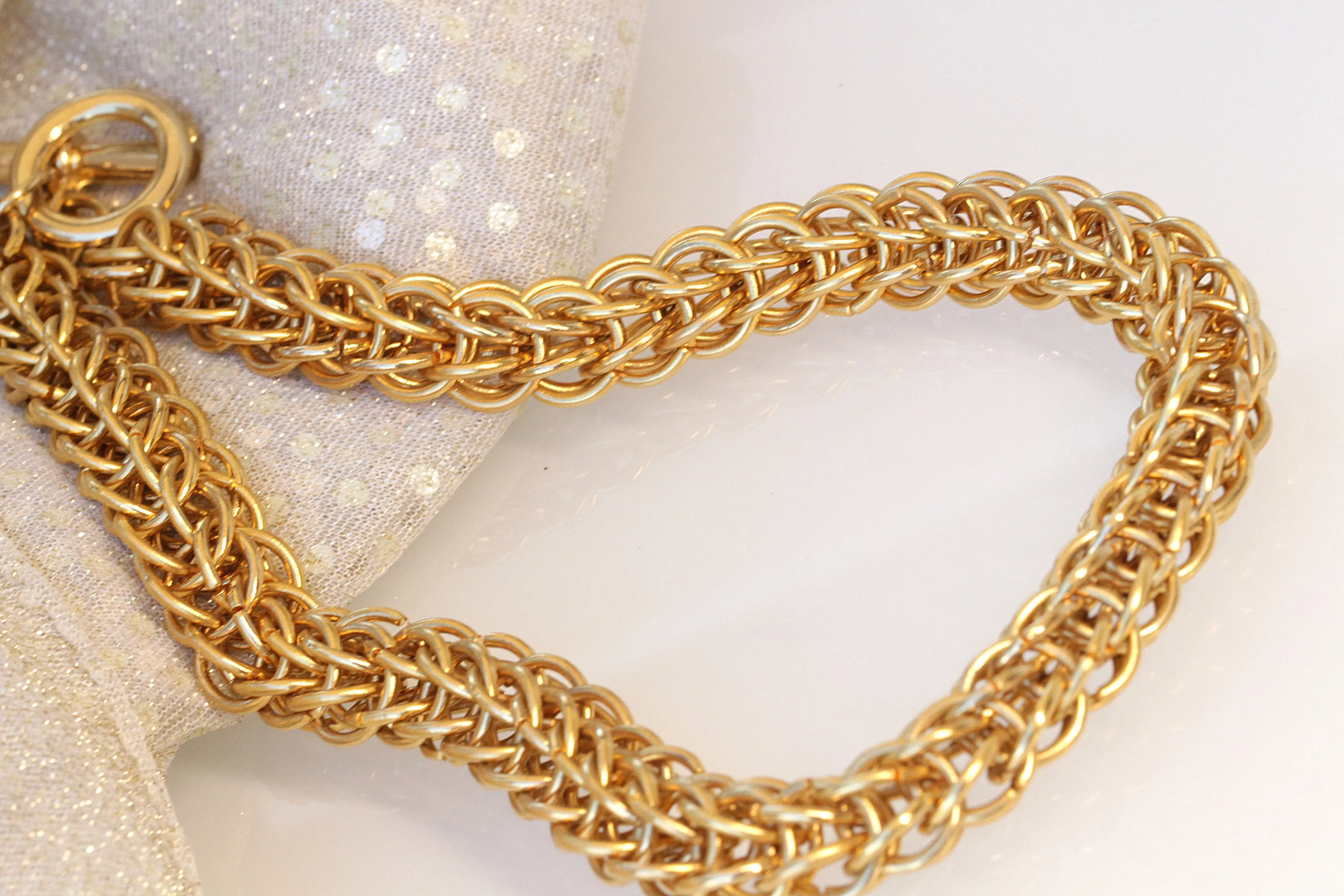 ROPE Gold Chain Necklace