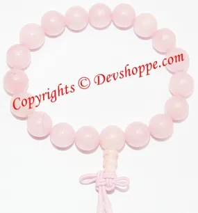 Rose Quartz power bracelet ~ High quality beads