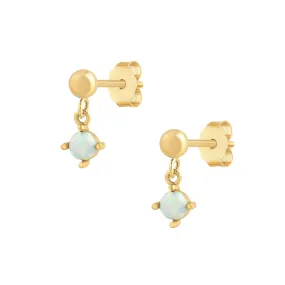 Rowan Opal Stud Earrings