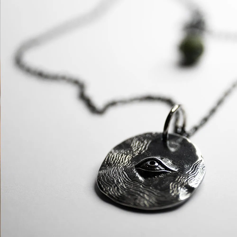 Silver Eye pendant