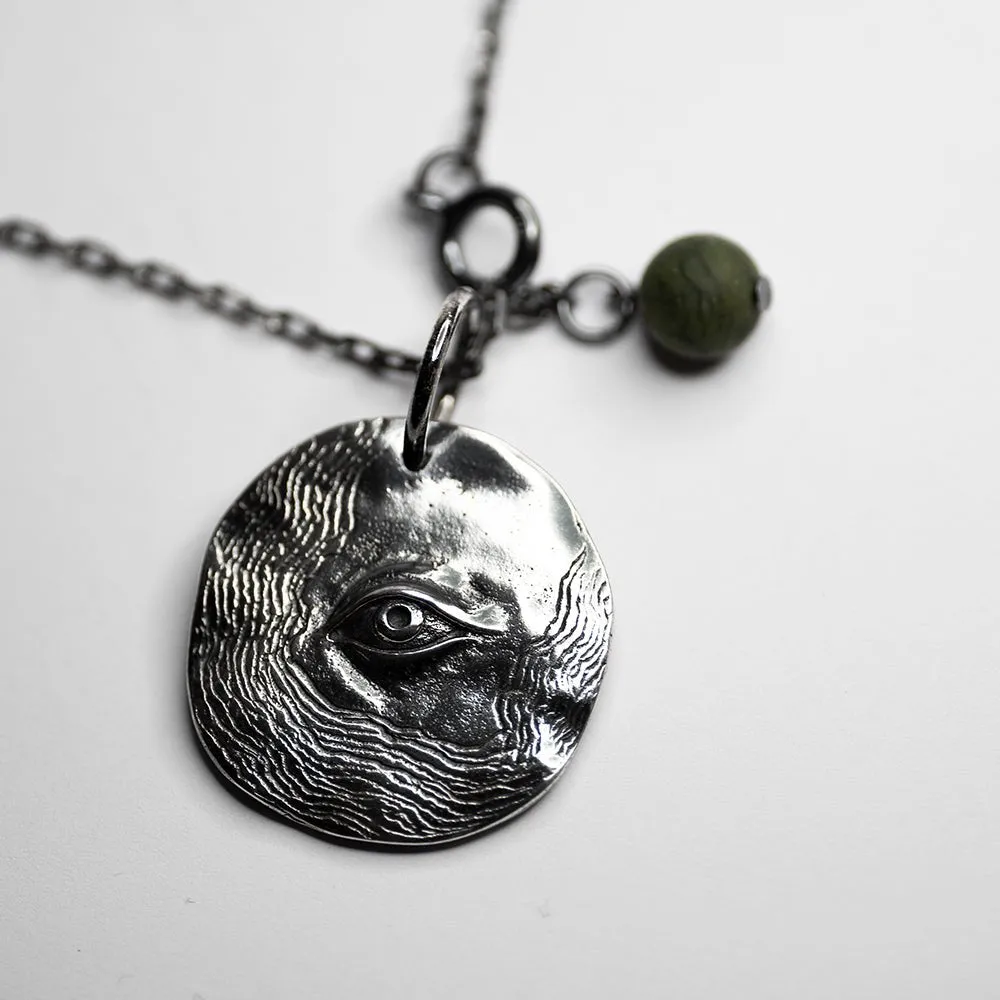 Silver Eye pendant