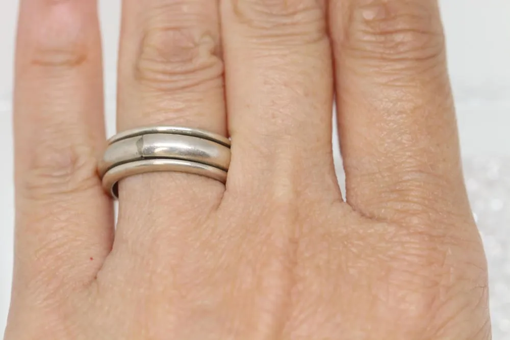 Silver Spinning Ring