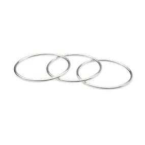 Silver Stackable Ring Set of 3