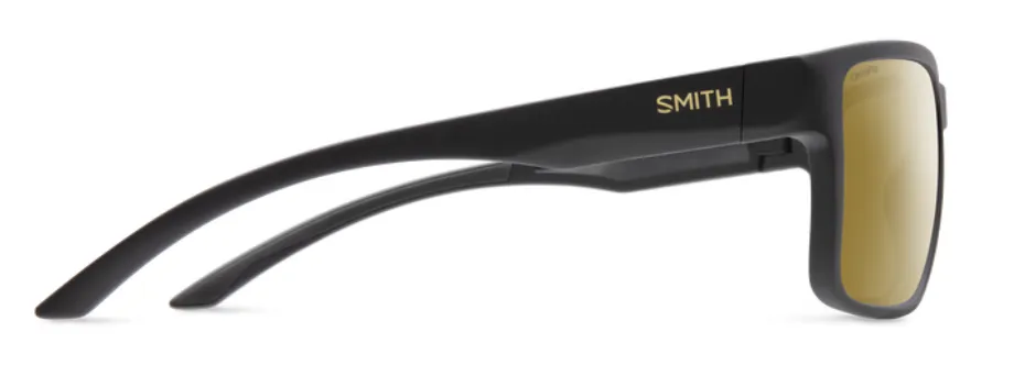 Smith Emerge Matte Black Frame - ChromaPop Polarized Bronze Mirror Lens - Polarized Sunglasses