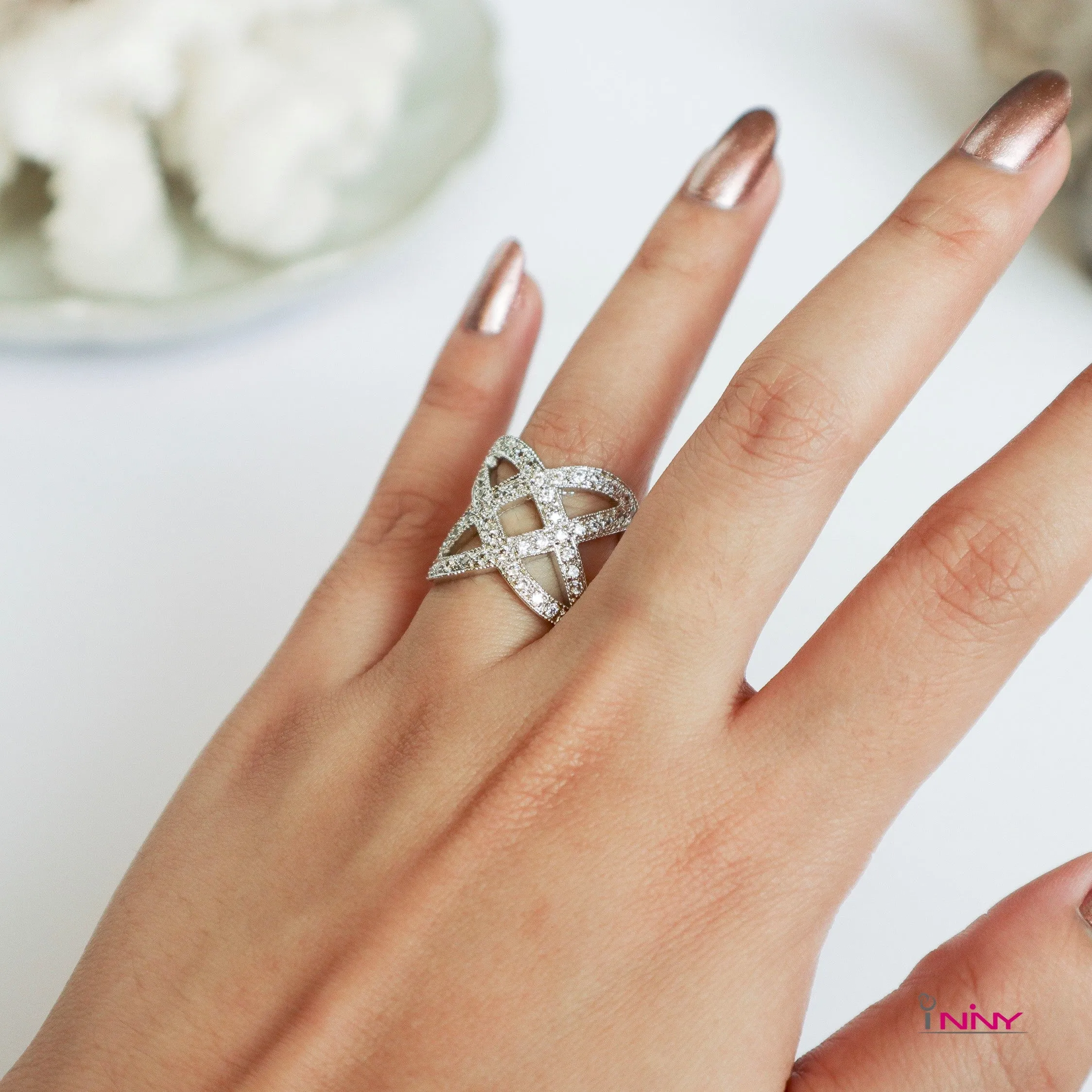 Star Cross Ring