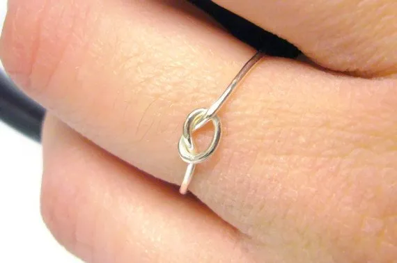 Sterling Silver Knot Ring