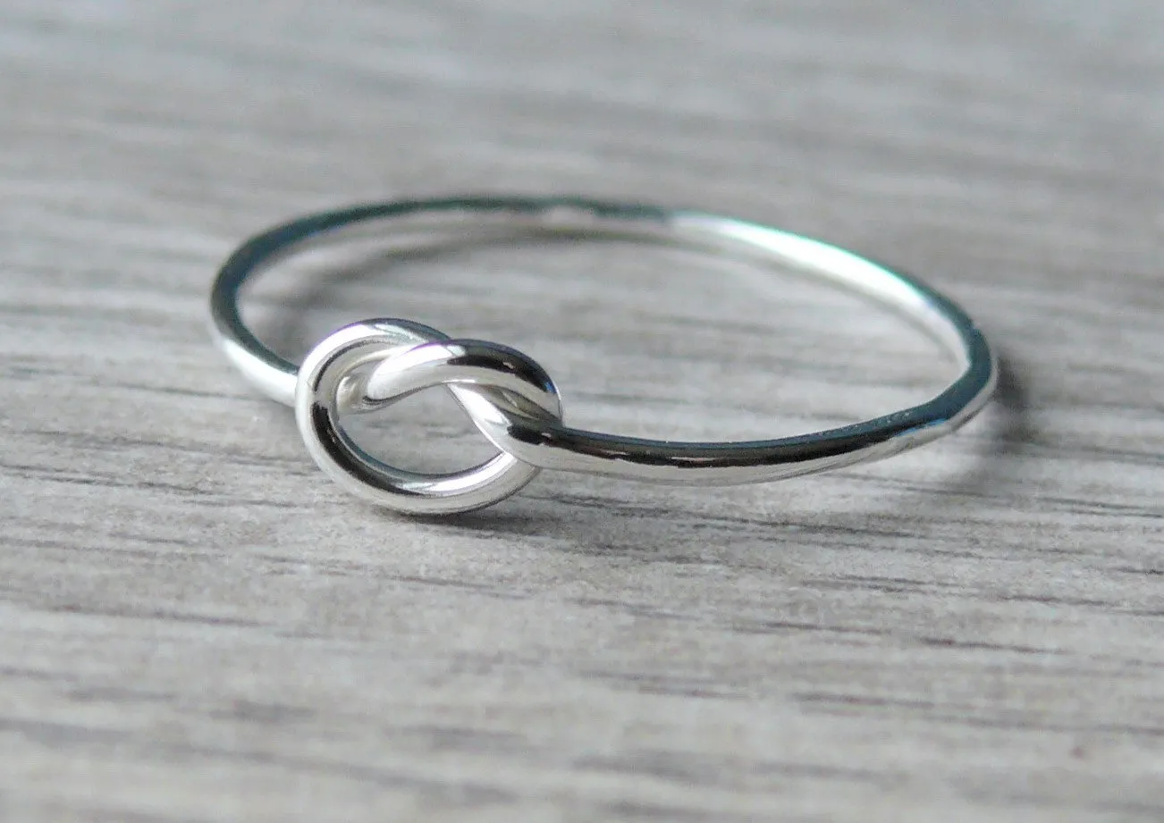 Sterling Silver Knot Ring