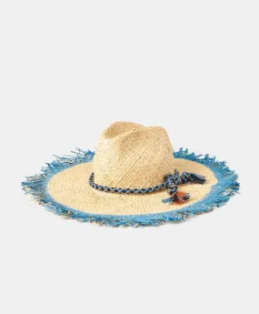 TALLULAH RAFIA SUMMER HAT