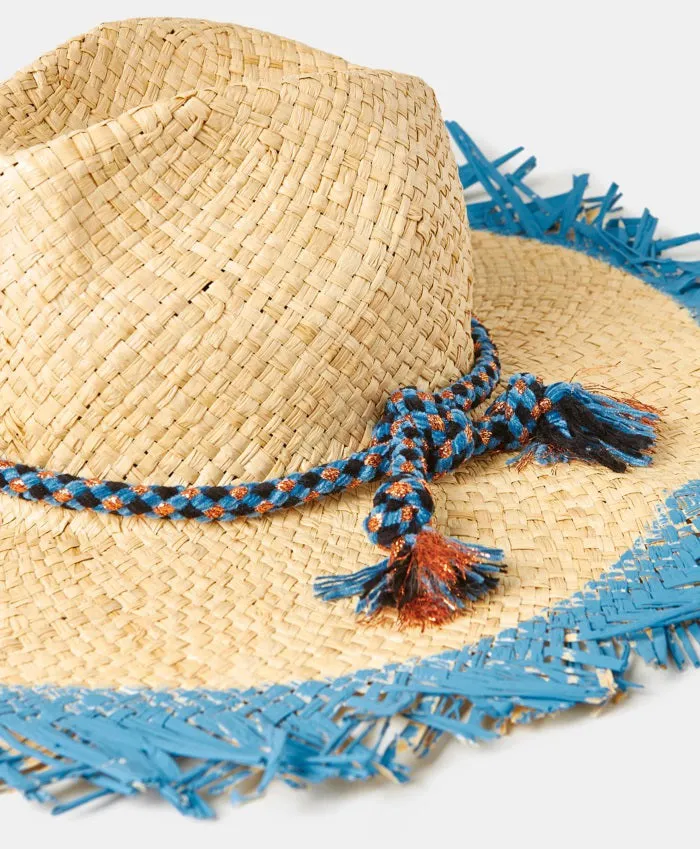 TALLULAH RAFIA SUMMER HAT