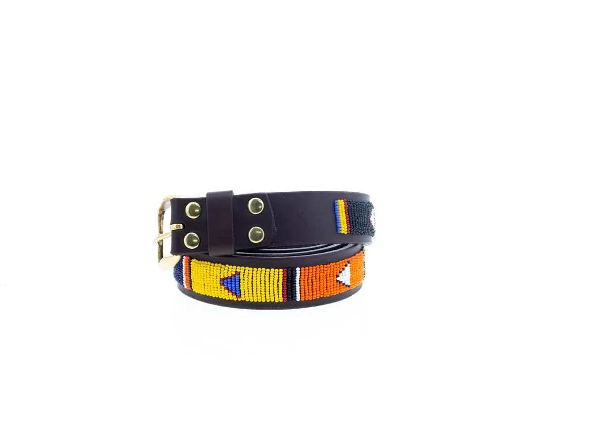 Ukunda Leather Belt