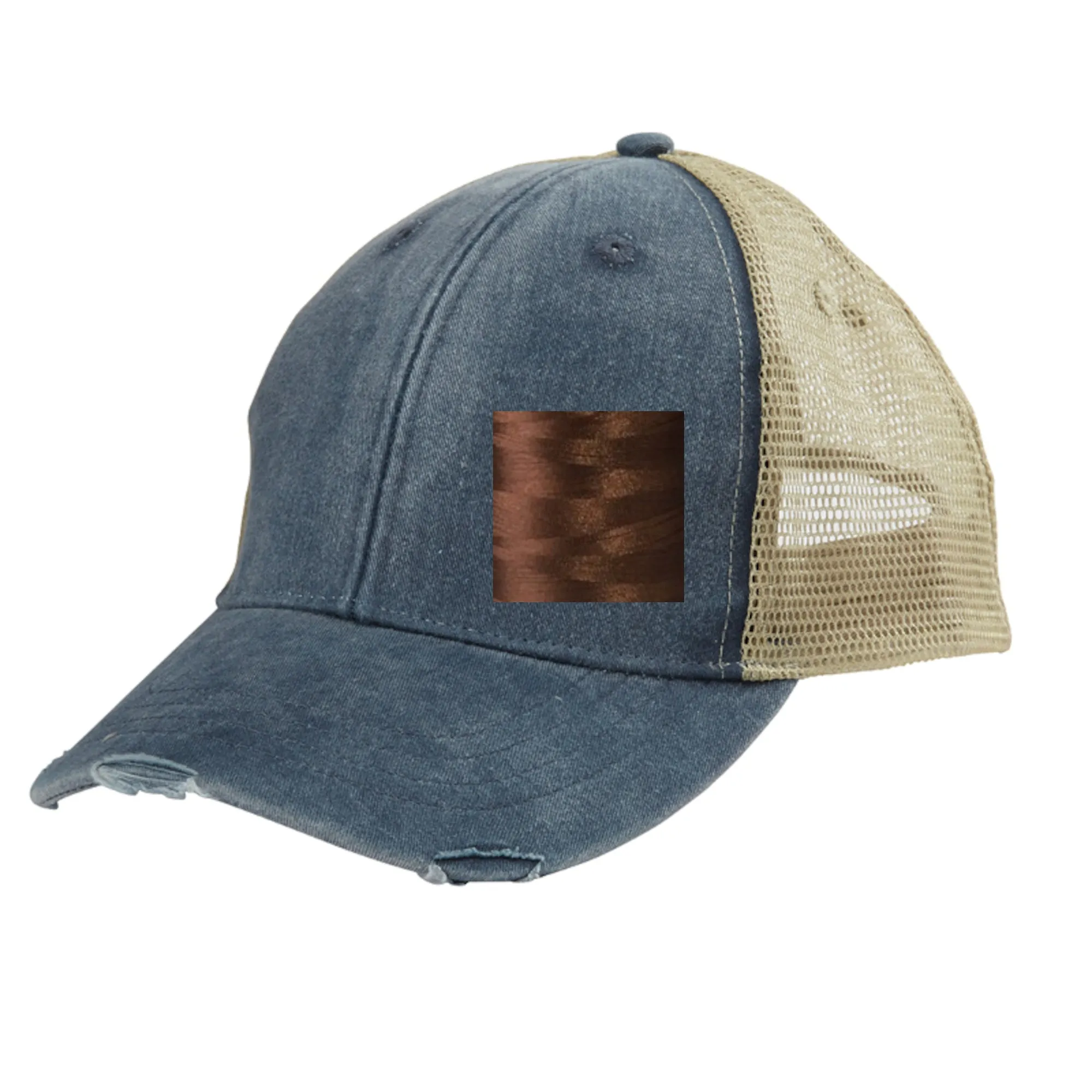 Virginia Hat | Distressed Snapback Trucker | state cap | many color choices