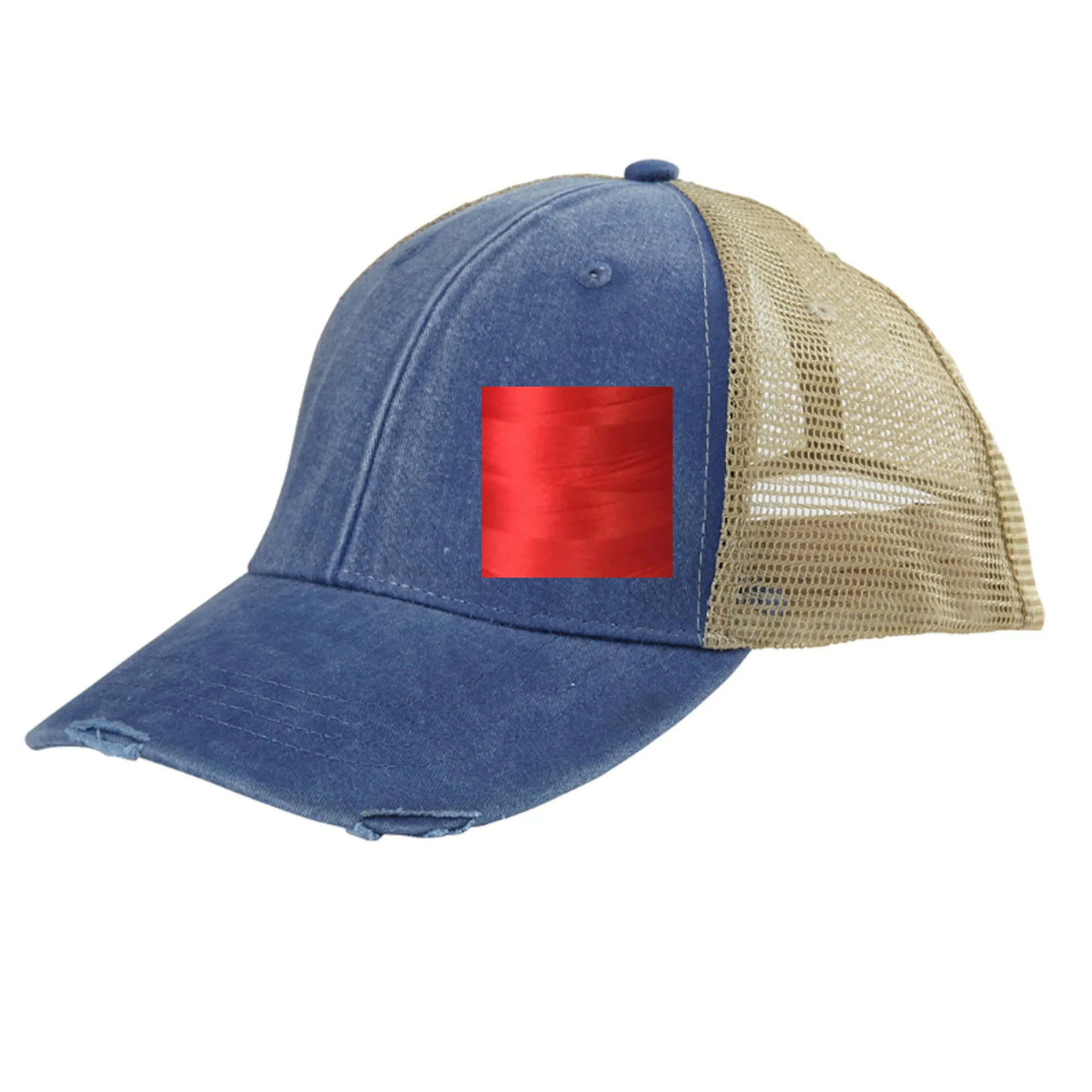 Virginia Hat | Distressed Snapback Trucker | state cap | many color choices