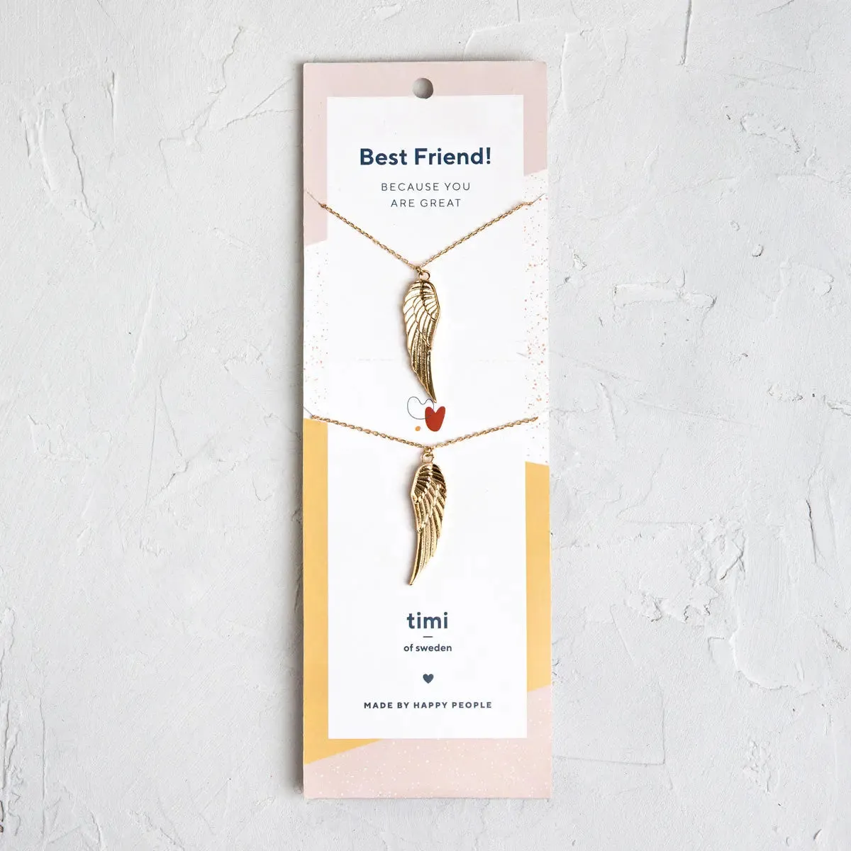 Wings Friendship Necklace